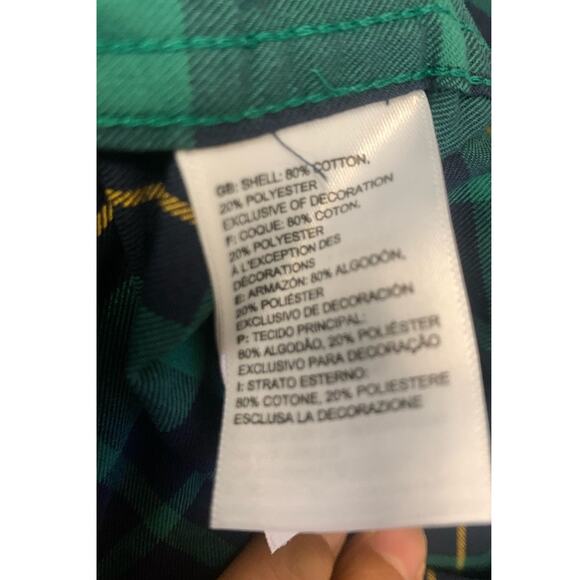 The North Face Men's 2XL Hayden Pass Long Sleeve Plaid Shirt, Green - Picture 6 of 7